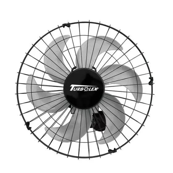 Ventilador Oscilante de Parede 50cm 40 Fios Preto Bivolt Vitalex