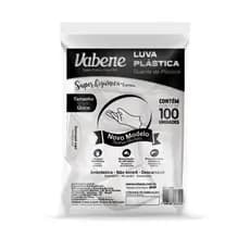 LUVA PLASTICA 100UN VABENE