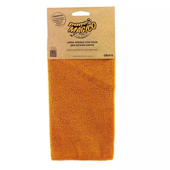 Pano Magico® Uso Geral (1 Unidade) Laranja - Akora