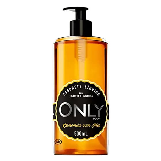 SABONETE LIQUIDO ONLY 500ML CAMOMILA C/ MEL