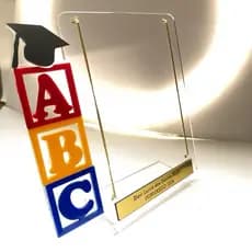 Porta Retrato Personalizado - Unidade - Formatura ABC infantil - Diversos modelos