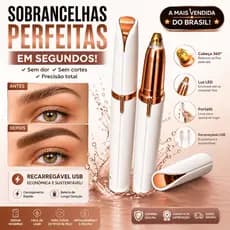 Depilador Facial Elétrico USB Recarregável Removedor de Pelos Sobrancelha Indolor Portátil Precision Pen Feminino