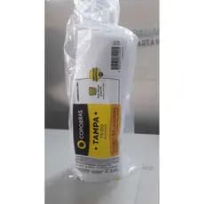 COPOBRAS TAMPA SEM FURO TS 100 BRANCA COM 50 UNIDADES