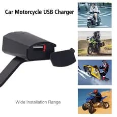 Carregador De Telefone Para Motocicleta 12V Acessórios USB À Prova D'água