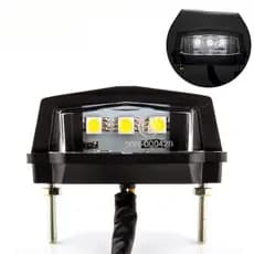 Luz De Placa De Licença 3LED 12V Universal Para Motocicleta LED Lâmpada De Traseira De Freio Traseiro mio I 125 Mxi125 M