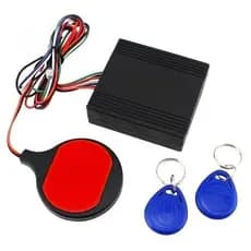 Sistema Anti-Roubo Inteligente Para Motocicleta , De Bloqueio Oculto Antirroubo Com Imobilizador Cortado , Cartão IC , A