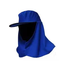 Bone Helanca Tipo Arabe Com Velcro Proteção Sol Poeira E Chuva
