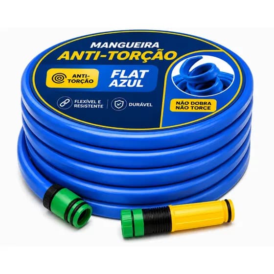 Mangueira De Jardim Não Dobra Flexível Anti Torção Reforçada 5/10/15/20/25/30/35 e 50 Metros