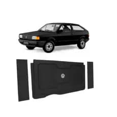 Tampão Porta Malas Volkswagen Gol Quadrado 1980 a 1995 R-Acoustic Bagagito Carpete Grafite
