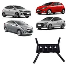 Protetor de Cárter em Aço Hyundai HB20 Hatch Sedan 2013 a 2025 Protetor de Motor e Câmbio