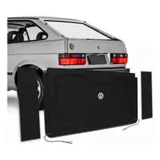 Tampão Bagagito Porta Malas Volkswagen Gol Quadrado 1980 a 1995 Carpete Preto R-Acoustic