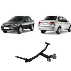 Engate Chevrolet Corsa Sedan Classic 2010 a 2016 Reforcel Reboque Rabicho Protetor 500KG