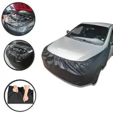 Capa Protetora Manutenção Frente Lateral Carro Mecanico Oficina Pintura