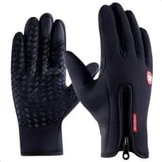 Luva Impermeável Moto Bike Térmica Touch Touchscreen Antiderrapante Proteção Chuva Inverno Frio