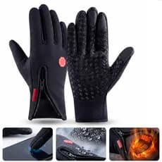 Luva Moto Bike Impermeavel Motoqueiro Termica Touch Ciclismo Motociclista Frio Inverno Chuva
