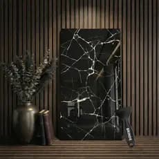 50x Placas Adesivas Parede 30x60 Piso Marmore Decorativas Efeito Marmorizado Painel 3d Total 9 M2