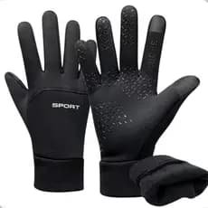 Luva Impermeável Moto Bike Térmica Touch Touchscreen Antiderrapante Proteção Chuva Inverno Frio
