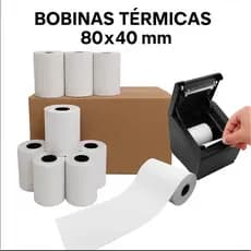 Bobina Térmica 80x40 Caixa com 30 Cupom Fiscal Impressora Fiscal PDV ECF SAT Cupom Fiscal Alta Qualidade