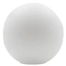 Globo De Vidro 12cm Fosco branco Leitoso e Esfera Para Pendente luminária ou lustres de teto