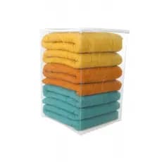 Saco Organizador Extra GG Multiuso 100x50x50 Pvc Transparente com Zíper Guarda-Roupa