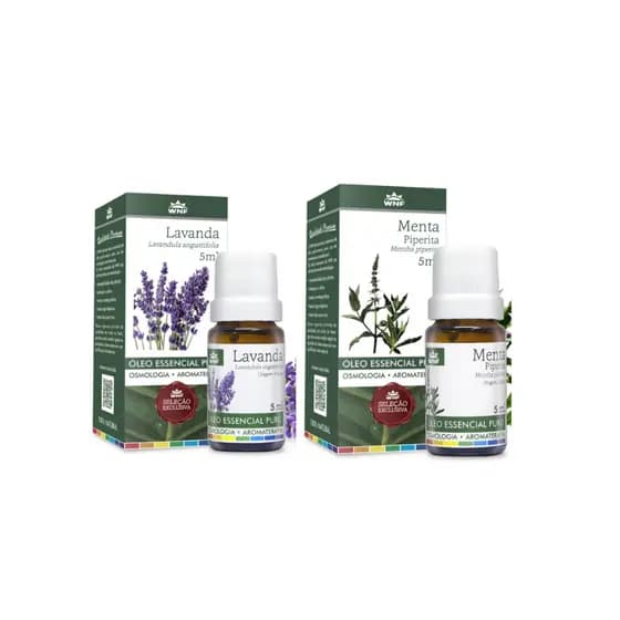 Lavanda E Menta Piperita Oleo Essencial Para dor de Cabeça