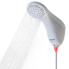 Ducha Chuveiro Sublime Eletrônica 7.500W BRANCA Zagonel com LED Controle de Temperatura Chuveiro Elétrico 220v