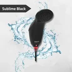 Ducha Chuveiro Sublime 7.500W Eletrônica PRETA 220V Zagonel com LED Controle de Temperatura Chuveiro Elétrico 220v