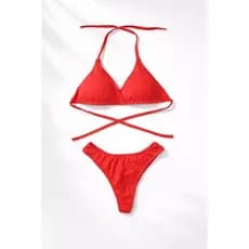 Biquini com Bojo Moda Feminino Verão Tendencia Asa Delta Verao biquini