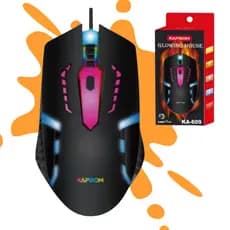 Mouse Gamer Usb  Com Fio 3200Dpi Led RGB Ajustável KA-609 Premium Lançamento
