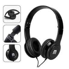 Headfone Fone De Ouvido Com Fio Integrado HD Estério e Som Potente Cabo P2