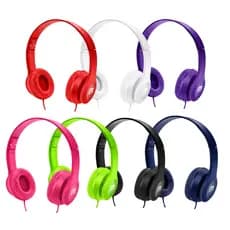 Kit Fone de Ouvido Headset com Fio P2 com Microfone 5 ou 10 Unidades Confortável para Estudo e Uso Diário