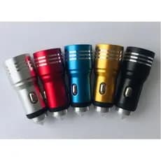Carregador Celular Veicular Carro Fonte 2 Usb Turbo Rápido envio rapido