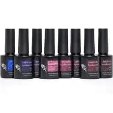 Kit 12 Esmalte Em Gel Refletivo Olho De Gato Lirio 12ml Nail Art Designer Esmaltes De Unha