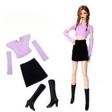 Acessórios de Roupas para Bonecas de 30cm, Conjunto de Moda, Brinquedos para Meninas, Presente para o Dia das Crianças