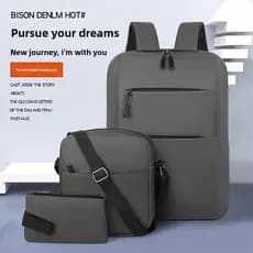 Mochila Multifuncional Masculina 3 em 1, Mochilas de Viagem para Meninos, Mochilas Modernas para Laptop