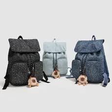 Mochila Feminina de Grande Capacidade, Design Moderno, Mochilas de Viagem para Meninas, Mochilas Femininas Impermeáveis