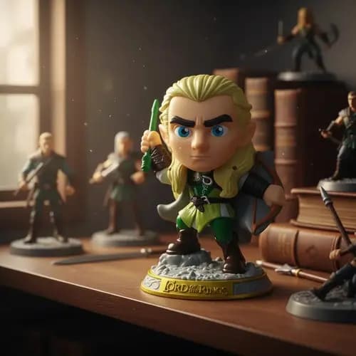 Boneco Fandombox Senhor dos Anéis - Legolas