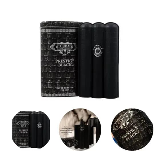 Perfume Cuba Prestige Black Masculino 90ml Edt Original