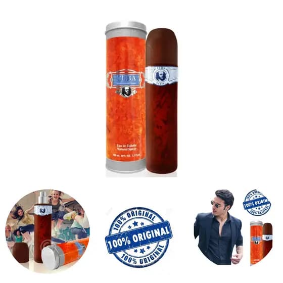 Perfume Cuba Blue Eau de Toilette Unissex original