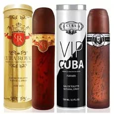 KIT 2 PERFUME CUBA PARIS ROYAL + VIP FOR MEN 100ml EDT - MASCULINO - ENVIO IMEDIATO