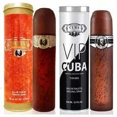 KIT 2 PERFUME CUBA PARIS GOLD + VIP FOR MEN 100ml EDT - MASCULINO - ENVIO IMEDIATO