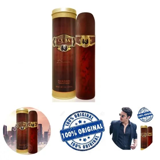 Perfume Cuba Brown Eau de Toilette Masculino