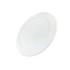 Painel Plafon Redondo 12w 17 Cm Embutir Luminaria De Teto Palide