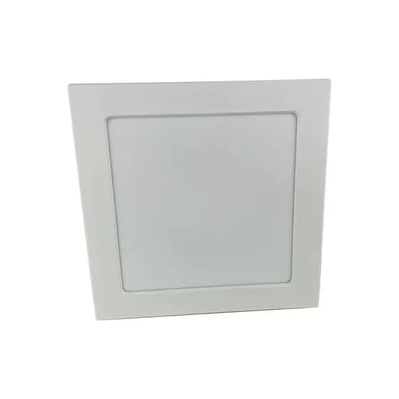 Painel Led 12w 17x17 Cm Embutir Luminaria De Teto Palide KT10