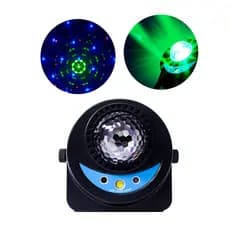 Globo Colorido Bola Maluca Rgbw Multi Efeito Laser Strobo