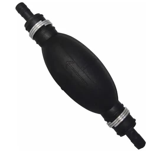 Bulbo Pera Universal 5/16 com Válvula para Motor de Popa Barco Lancha Náutica