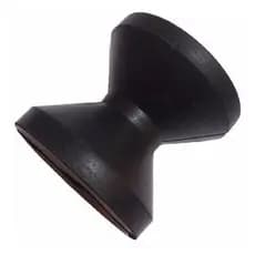 Rolete de Borracha 80x80 para Carreta Reboque Barco Lancha Jet Ski Náutico