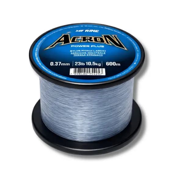 Linha Monofilamento Action Nylon cinza 0.37mm 600m Fio de Pesca Marine Sports