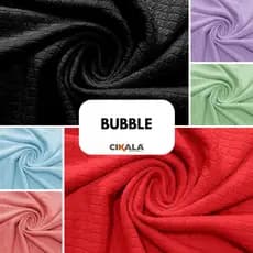 Tecido Malha Bubble Stone 1x1,5m Textura Leve e Confortável para Roupas e Acessórios