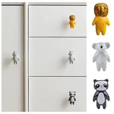 Puxador Gaveta Armário Móvel Infantil Safari Kit 2 Peças